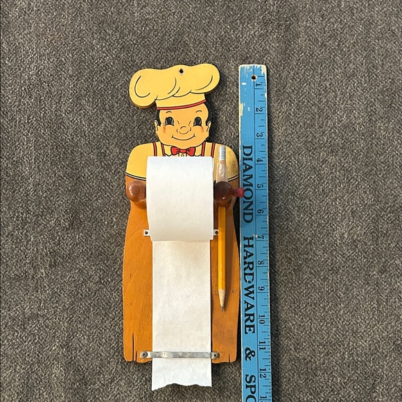 Diamond Supply Co. Chef Paper Holder in Yellow and Brown - Picture 2 of 6